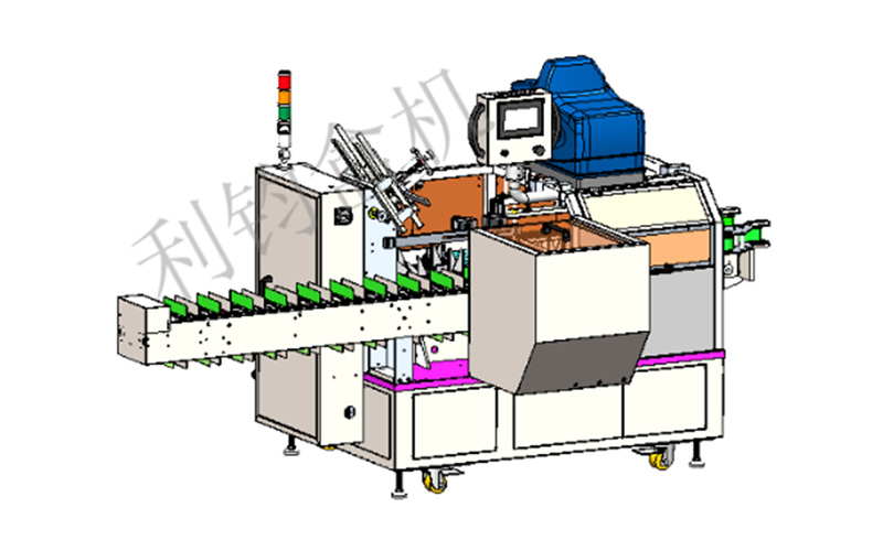 鉛筆裝盒機(jī)3D圖